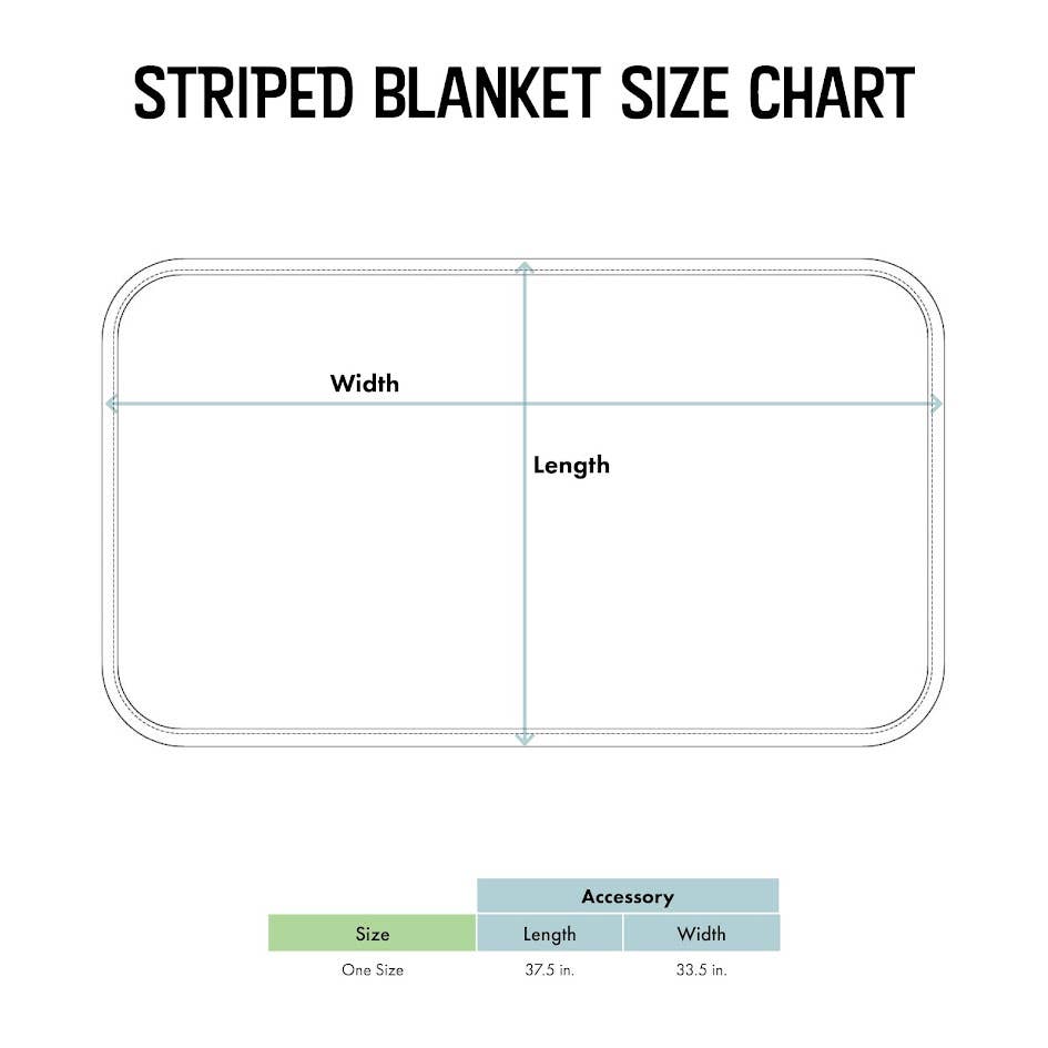 Kentucky Wildcats Striped Infant & Toddler Blanket: Royal Blue