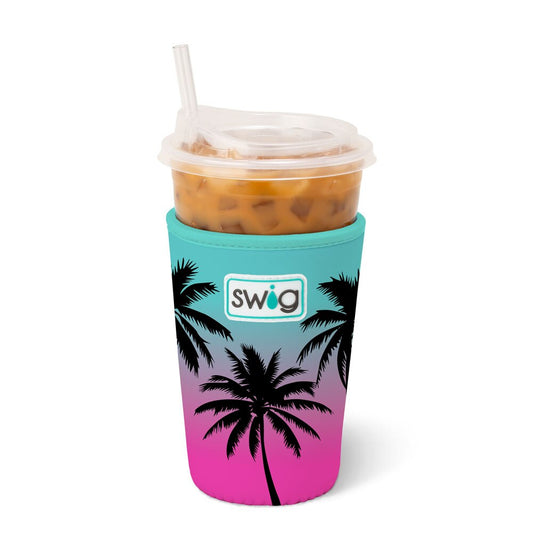 Island Sunset Swig Iced Cup Coolie (Medium)
