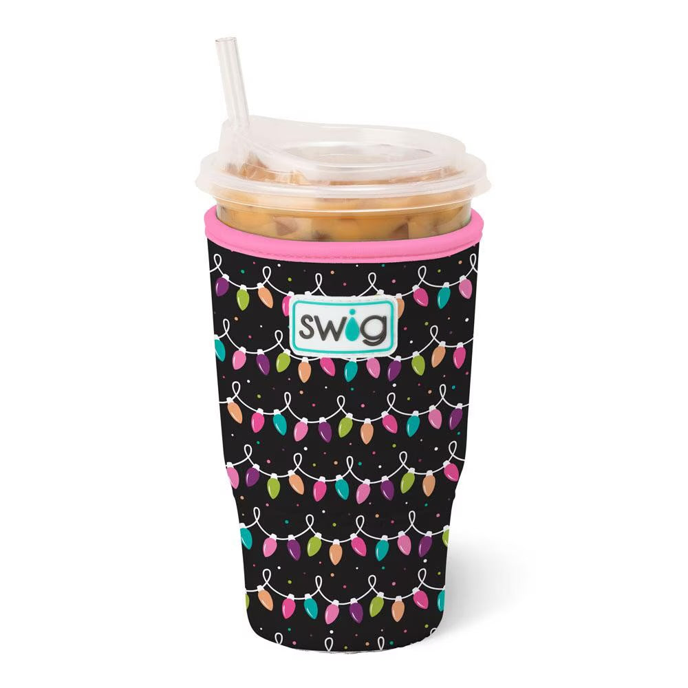Tacky Lights Large Swig Iced Cup Coolie