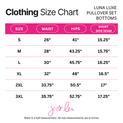 Luna Luxe Pullover Set- Bella Leopard: Leopard / Small