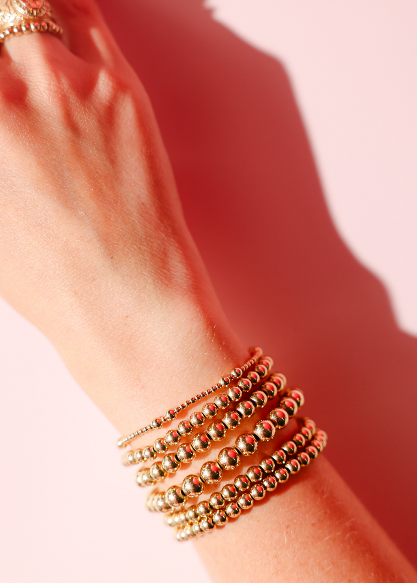 Bethani Bracelet in Gold: Standard 6.75 inch