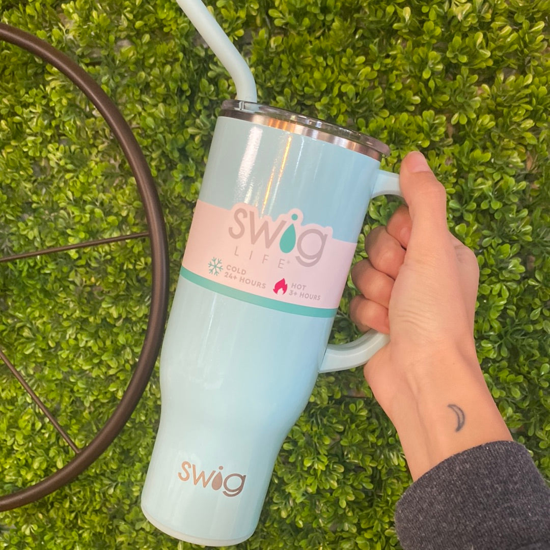 30oz Swig Mega Mug Aquamarine