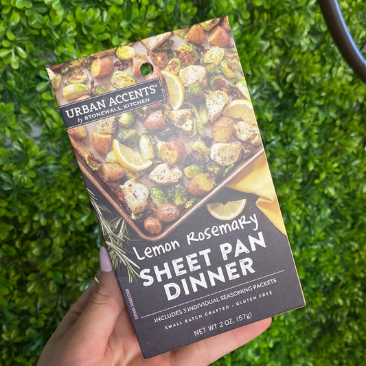 Lemon Rosemary Sheet Pan Dinner