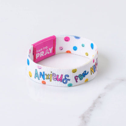 Tap To Pray™ - Kingfolk Series Wristband - Anxious for Nothing: X-Small