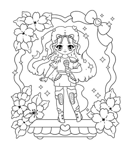 The Unofficial Coloring Book for Fans of KPop Demon Hunters by: Paperback; 48 pages / English