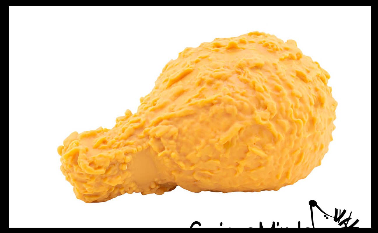 Jumbo Doh Filled Chicken Drumstick Squishy