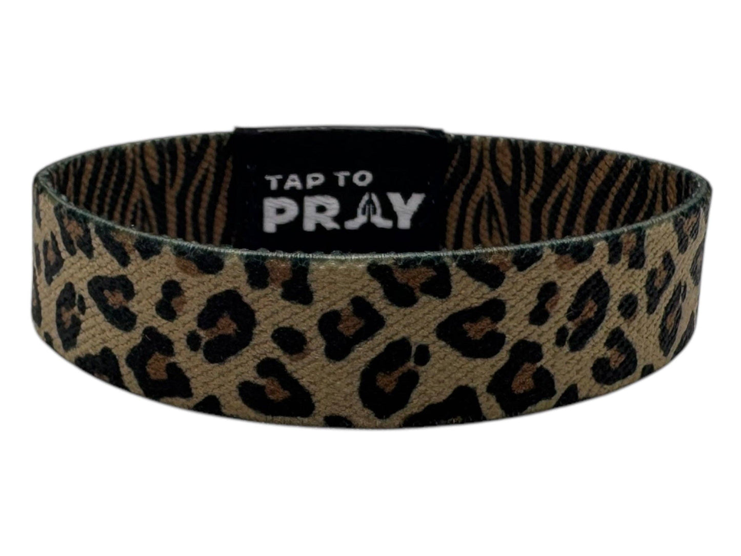 Tap To Pray™ Wristbands - Safari Leopard: Small