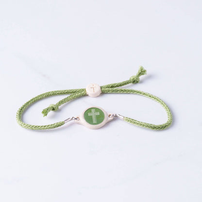 Tap To Pray® Survivor Series Bracelet: Lotus+ Cross
