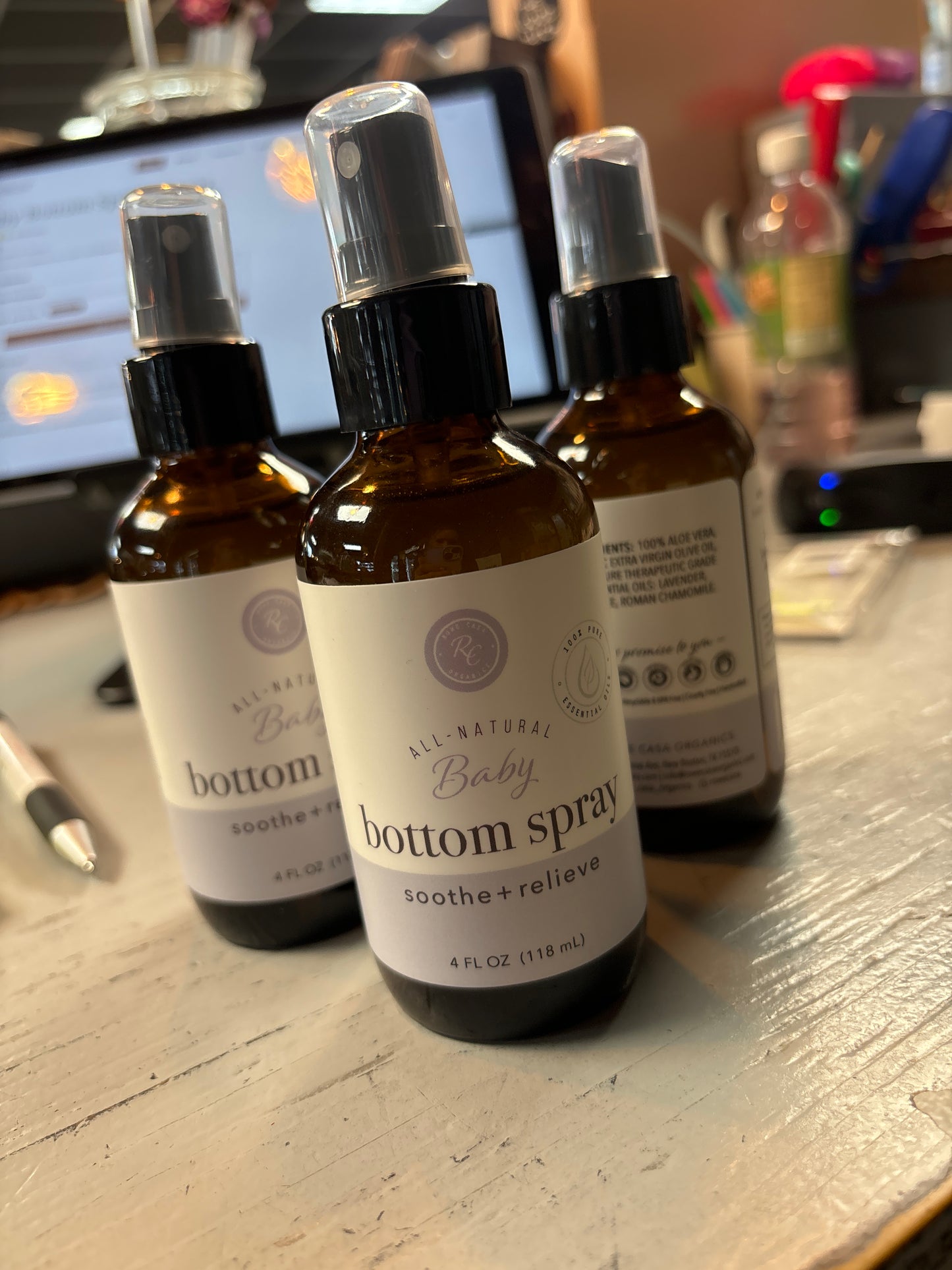 Rowe Casa Baby Bottom Spray 4oz