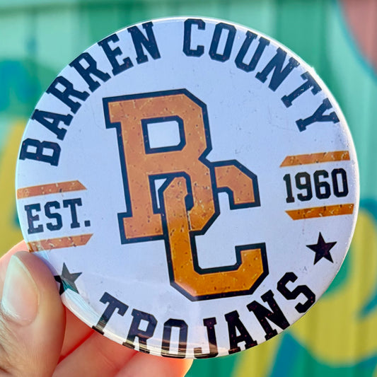 BC Trojans Est. 1960 Button