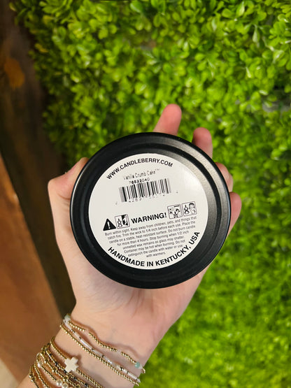 Candleberry Travel Tin - Vanilla Crumb Cake