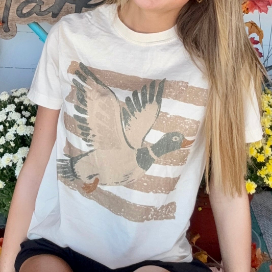 Preppy Mallard Comfort Colors Tee
