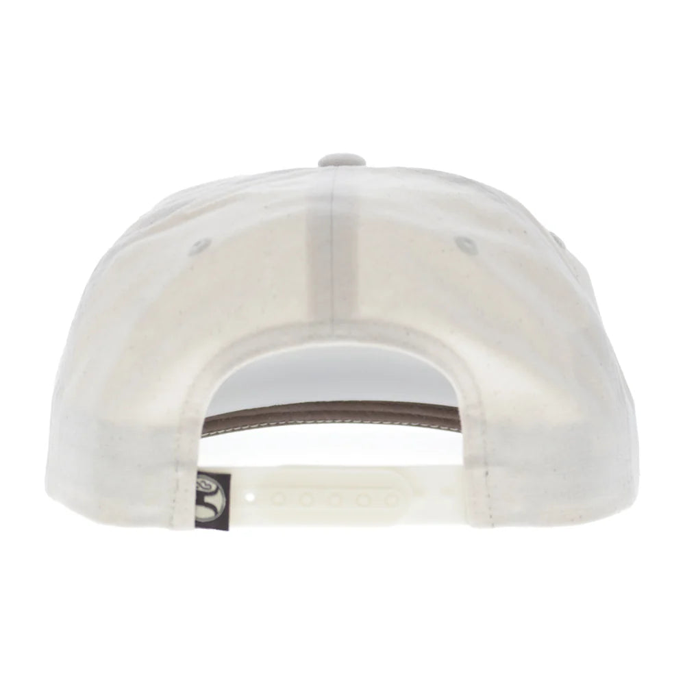 Hooey Outfitters Men’s Hat - Mallard 5-Panel Full Surround Cream Snapback