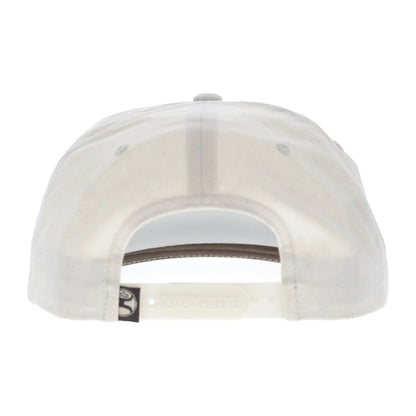 Hooey Outfitters Men’s Hat - Mallard 5-Panel Full Surround Cream Snapback