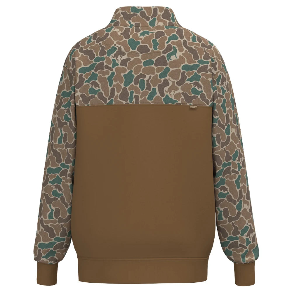 Hooey Stevie Pullover - Brown/Camo