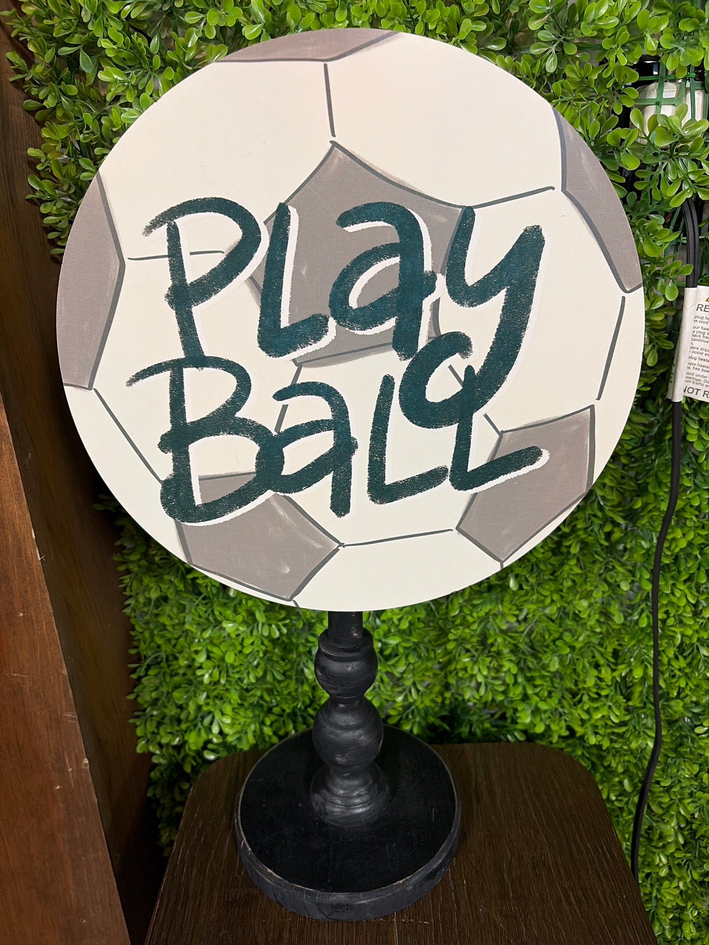 Play Ball Soccer Topper