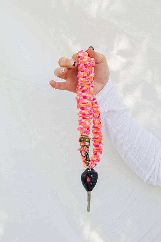 Andi x Katie Lynn Bright Checkered Lanyard