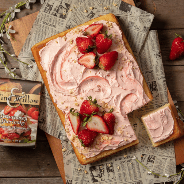 Strawberry Shortcake Sweet Cheeseball Mixes