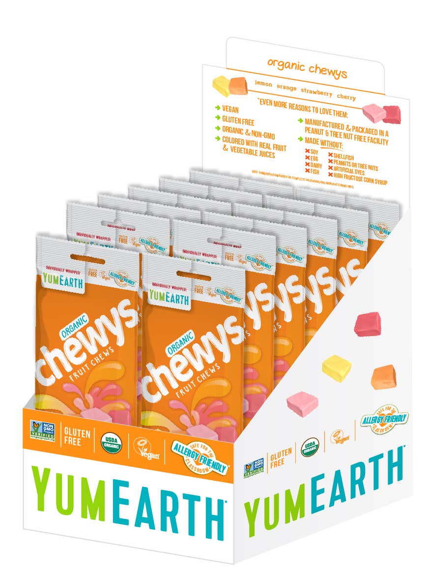 YumEarth Organic Chewys 2oz,