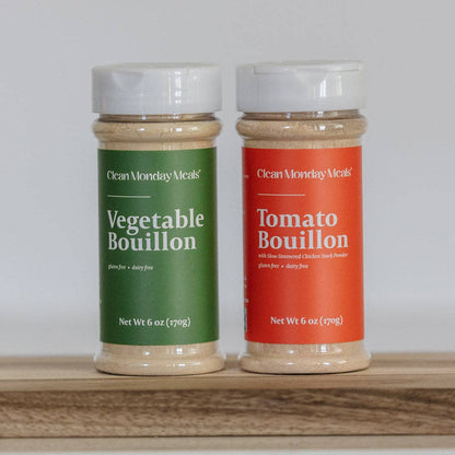 Vegetable Bouillon: 6 oz Standard