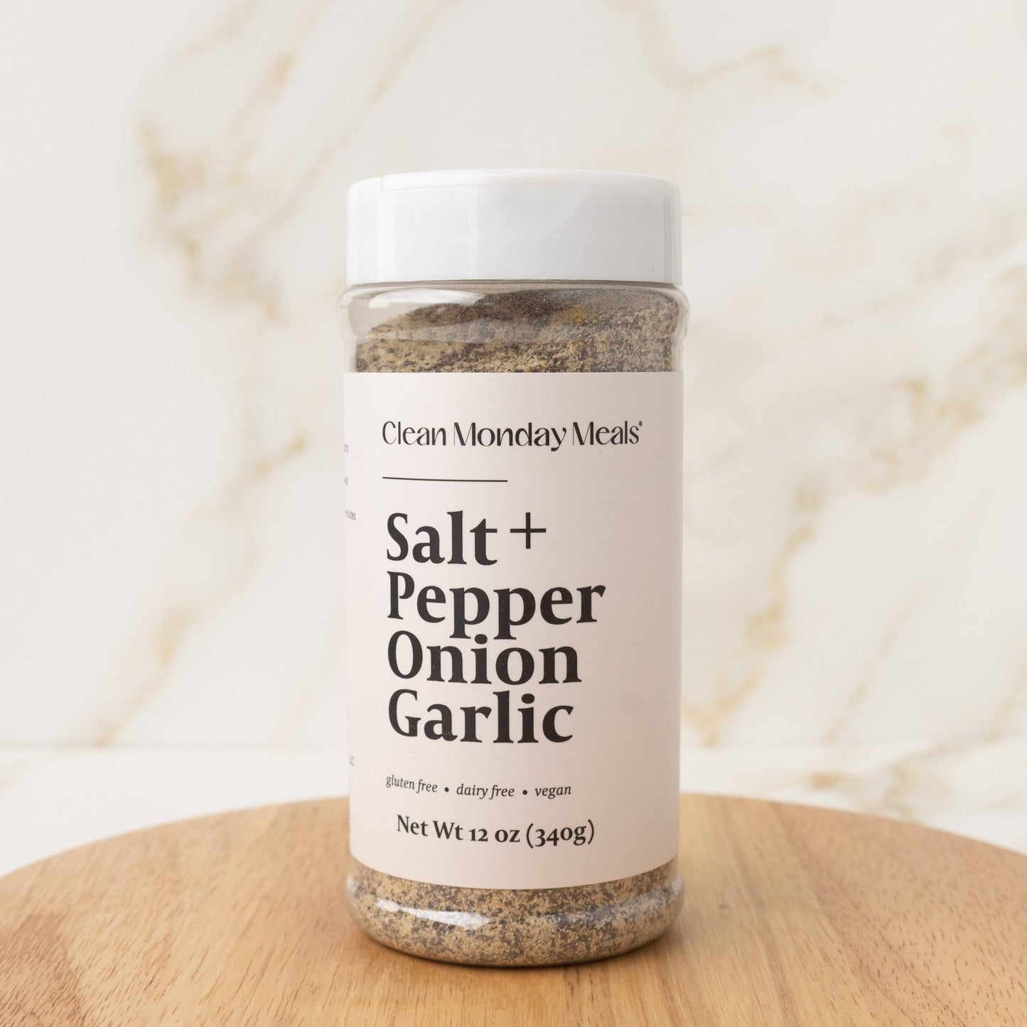 Salt+, Pepper, Onion, Garlic (SPOG) Seasoning: Standard 12 oz
