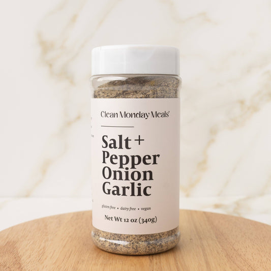Salt+, Pepper, Onion, Garlic (SPOG) Seasoning: Standard 12 oz