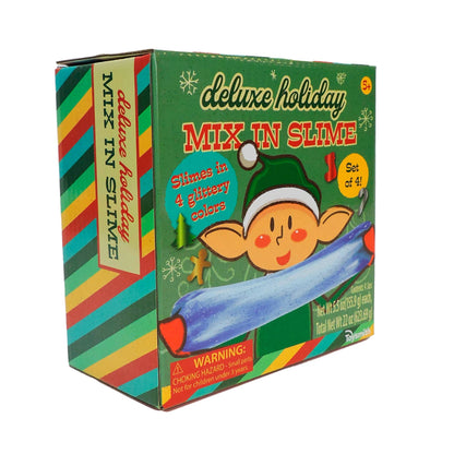 Toysmith Deluxe Holiday Mix-In Slime, Stocking Stuffer