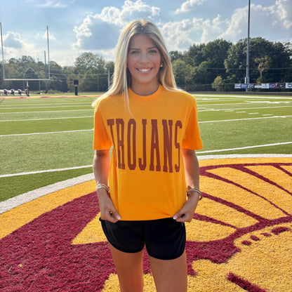 Trojans Tee - Gold