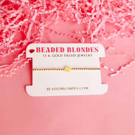 Softball Bracelet: Standard 6.75 inch