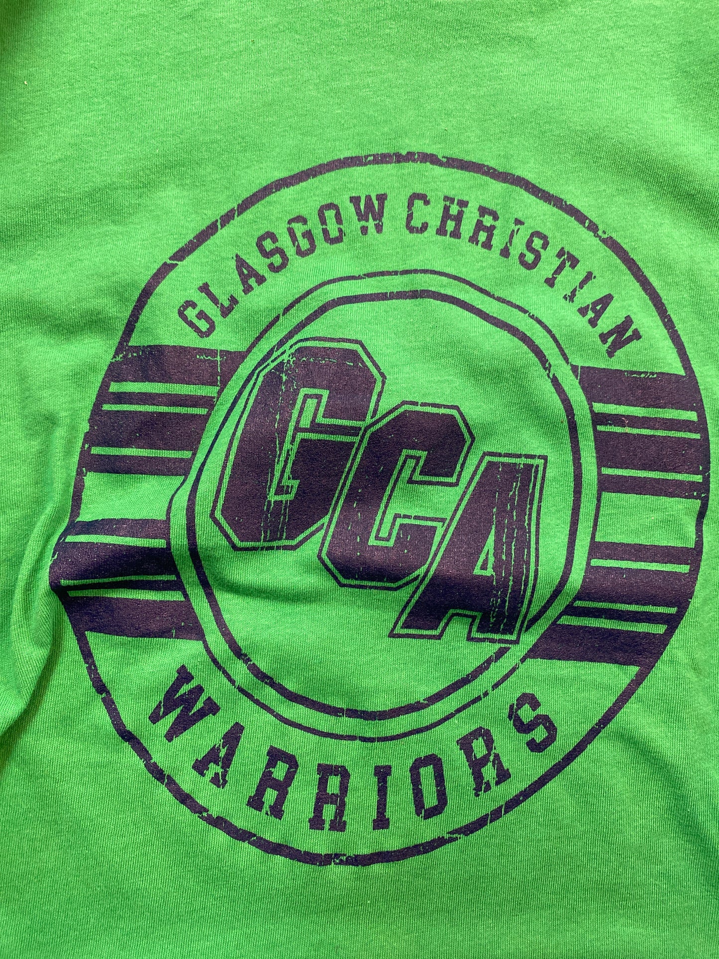 GCA Warriors Youth & Adult Tee- Navy Crest