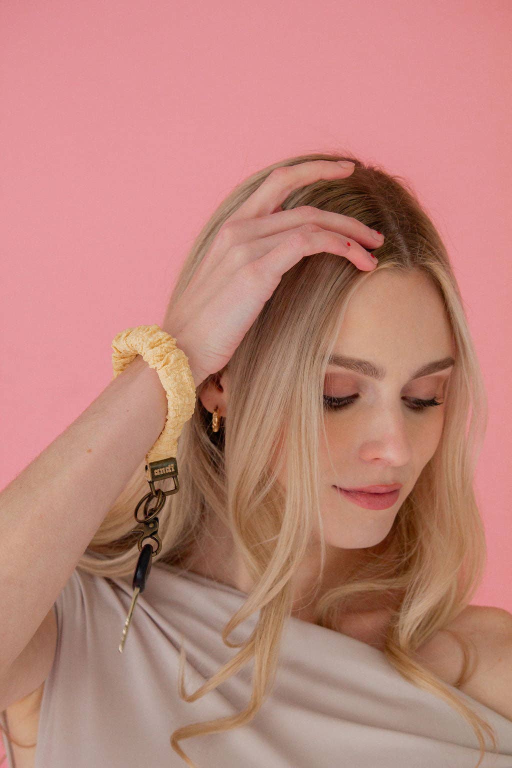 Buttercream Keychain