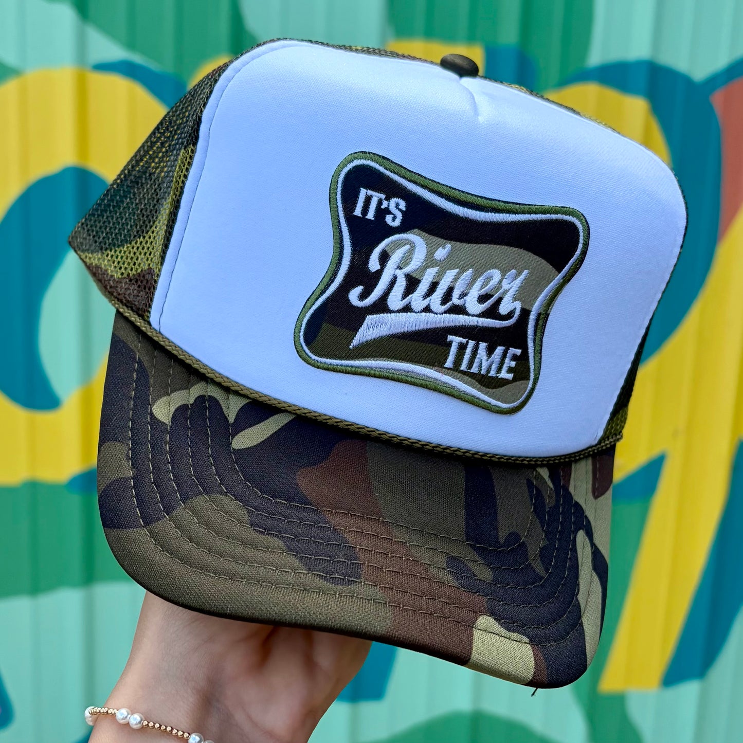 It’s River Time Foam Trucker Hat