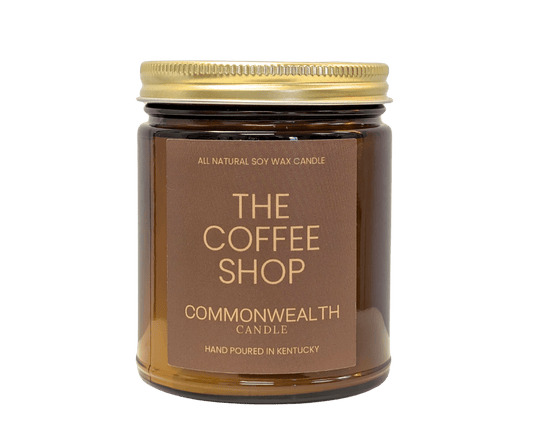 The Coffee Shop: 8oz Amber Jar