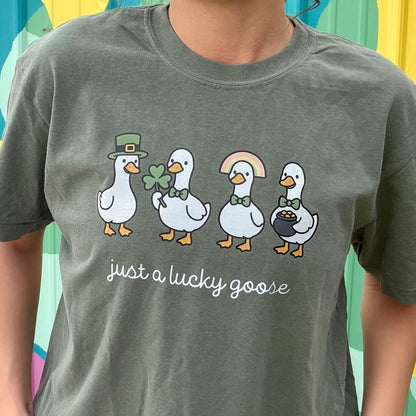 Lucky Goose Comfort Colors Tee