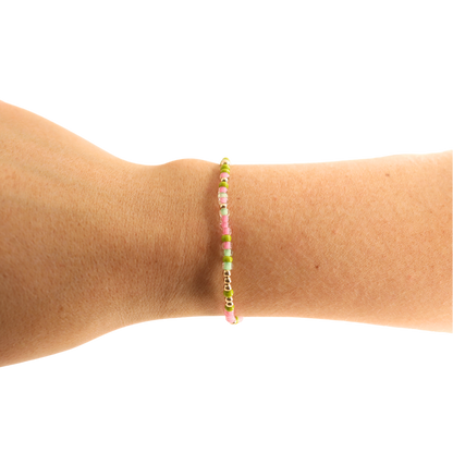 Delta Zeta Sprinkle Bracelet: Standard 6.75 inch