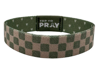 Tap To Pray™ Wristbands - Cottage & Tile: X-Large