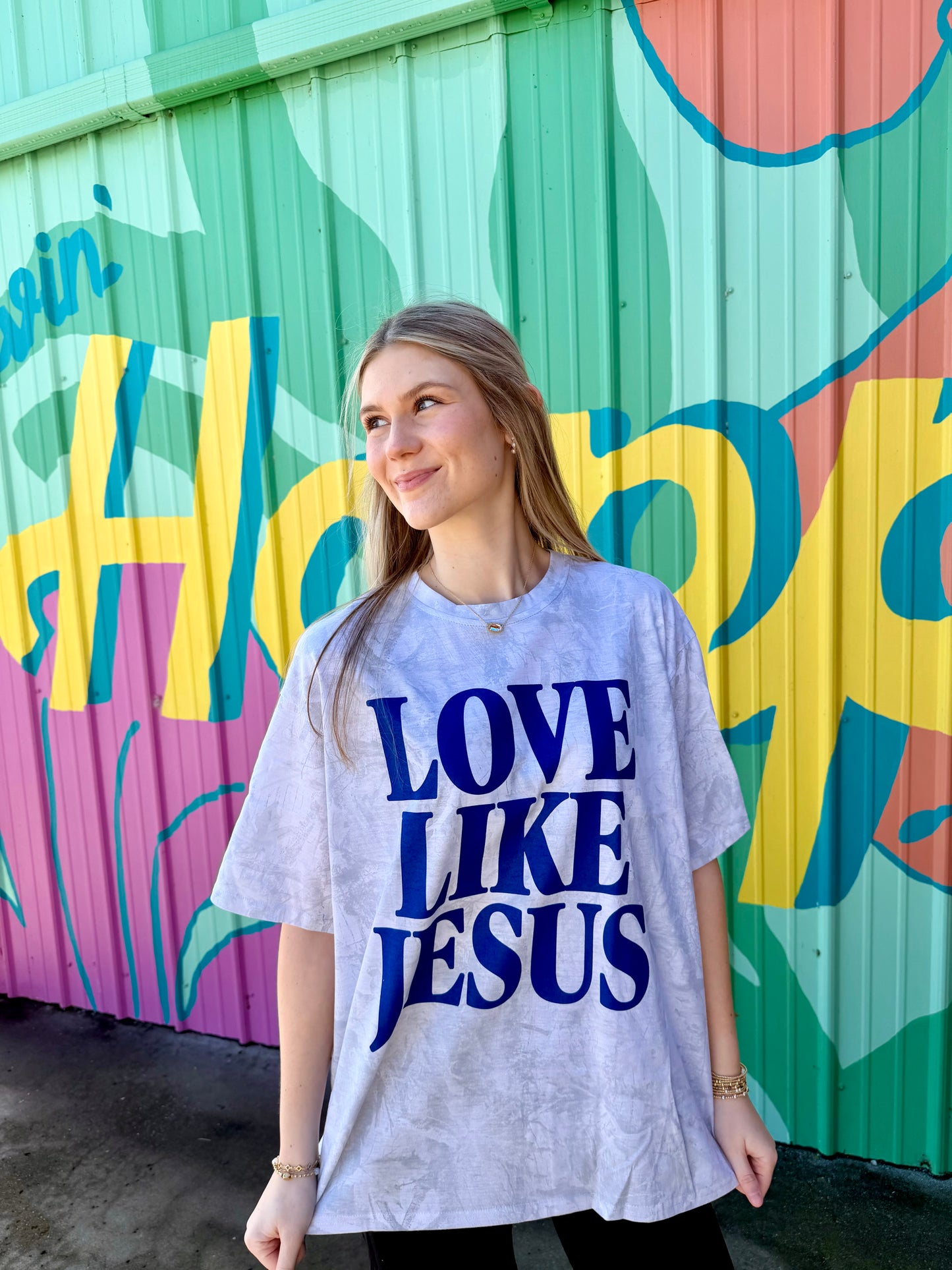 Love Like Jesus Camo Tee