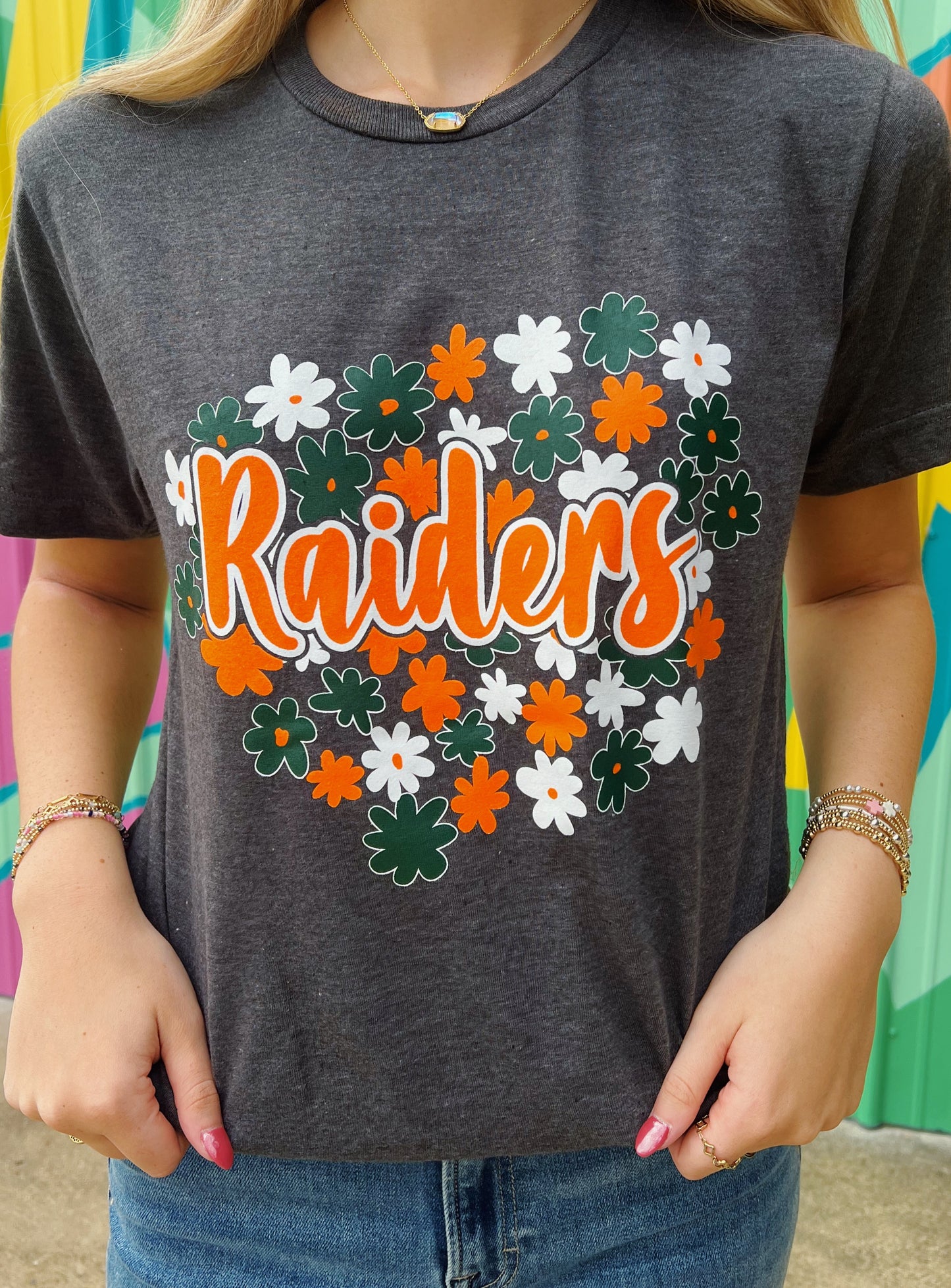 Hart County Raiders Floral Tee