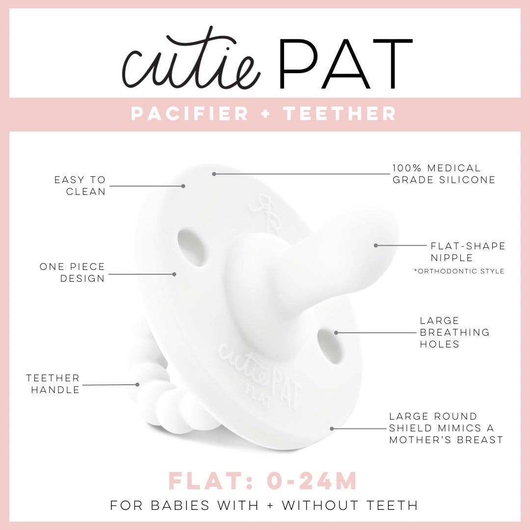 Cutie PAT 2 Packs: Cutie PAT Round Stage 1 Grey & White 2 Pack