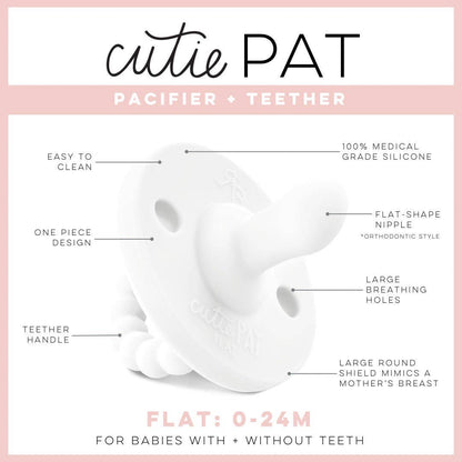 Cutie PAT 2 Packs: Cutie PAT Round Stage 1 Grey & White 2 Pack