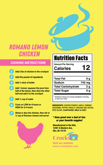 Romano Lemon Chicken