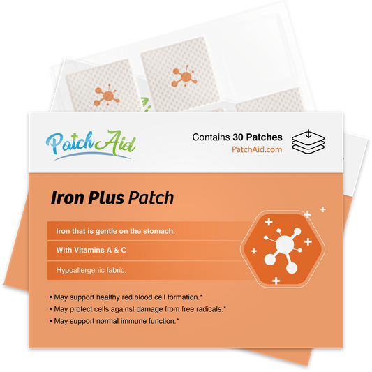 Iron Plus Vitamin Patch - Gentle Iron & Absorption Support: 1-Pack