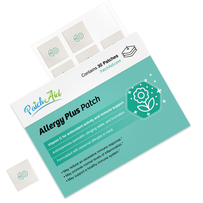 Allergy Plus Vitamin Patch - Natural Allergy Relief: 1-Pack