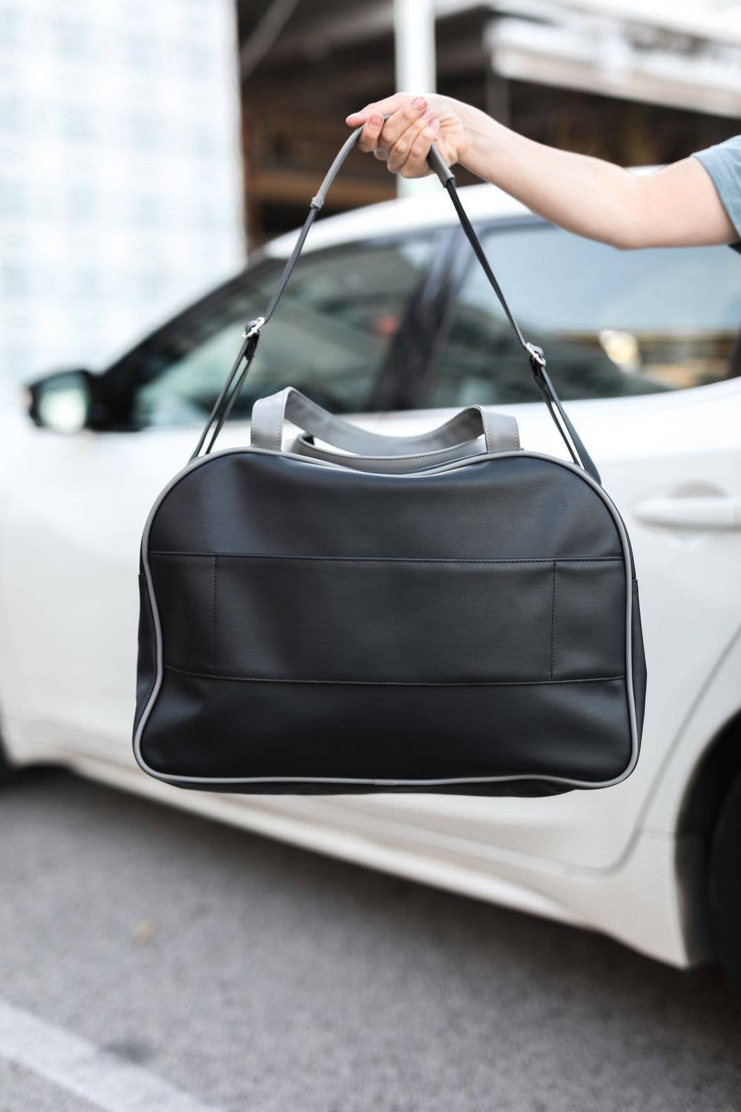 Duffle Bag Weekender - Travel (Black/Grey)