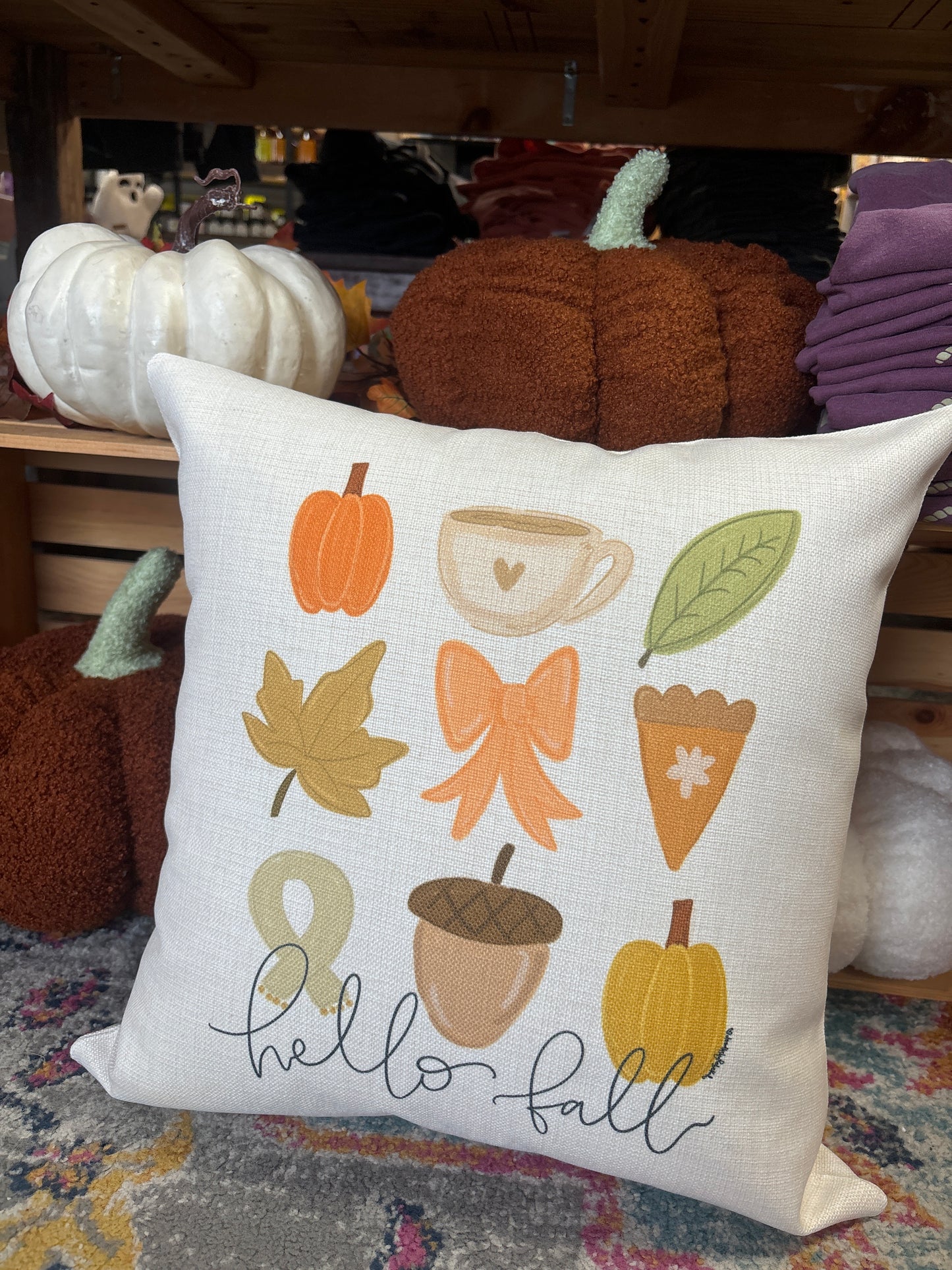 Hello Fall Pillow