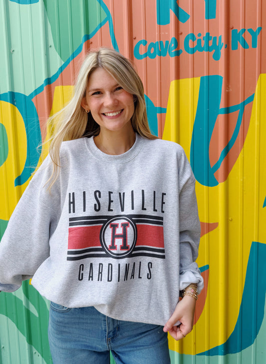 Hiseville Elementary Cardinals Crewneck