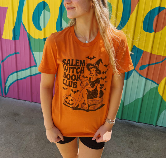 Salem Witch Book Club Tee