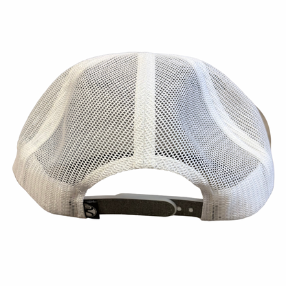 Hooey Liberty Roper Men’s Trucker Hat - Grey/White with Black/Grey Patch