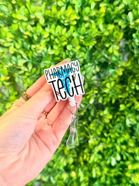 Pharmacy Tech Badge Reel