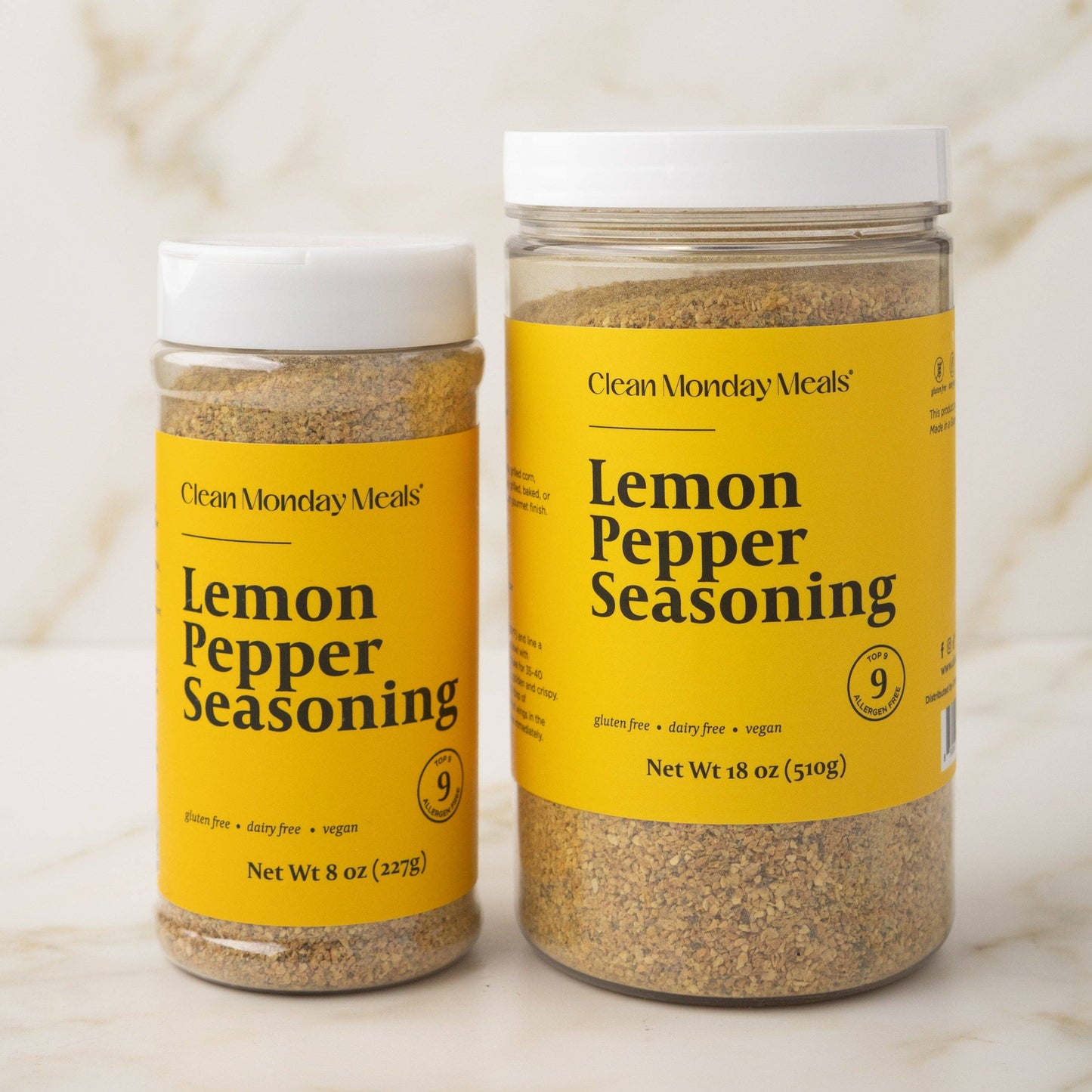 Lemon Pepper Seasoning: Standard-8oz
